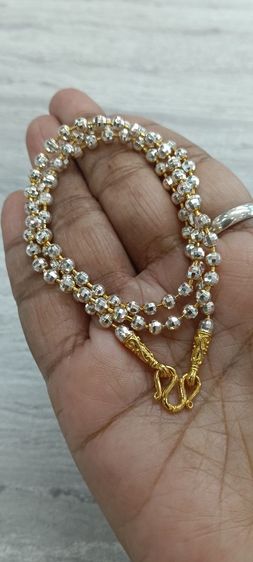 สร้อยคอทองคำขาวงานจิวเวอร์รี่ไม่ลอกไม่ดำใส่อาบน้ำได้ รูปที่ 18