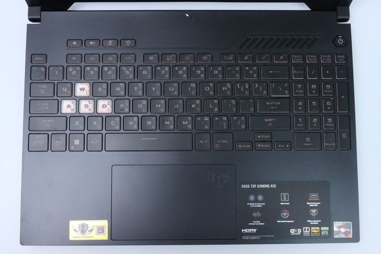 ASUS TUF GAMING A15 Ryzen 7 6800H-RTX3050Ti RAM16-512GB รูปที่ 4