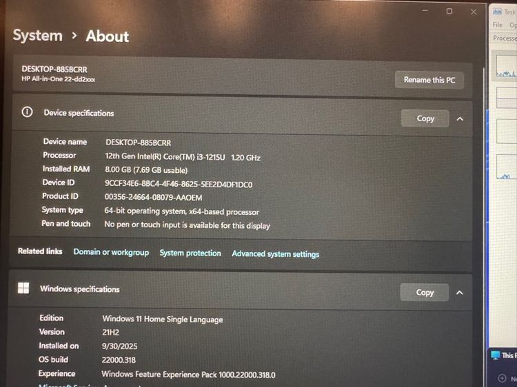 คอมพิวเตอร์ All in one Gen 12 Intel-I3 ใหม่ แรง 6 คอร์ 8 เทรด SSD 512 รูปที่ 2