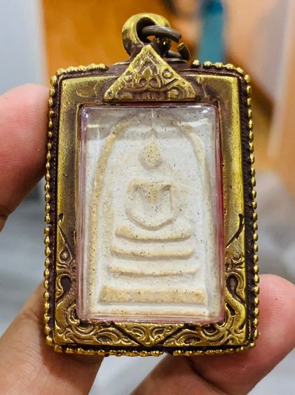 พระสมเด็จวัดระฆังเลี่ยมกรอบทองเหลือง