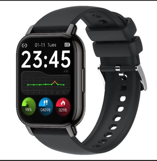 นาฬิกาอัจฉริยะหน้าจอ 1.85 นิ้วโทรออกและรับสาย IP67 นาฬิกากันน้ำสำหรับ IOS Android Smart Watch รูปที่ 2
