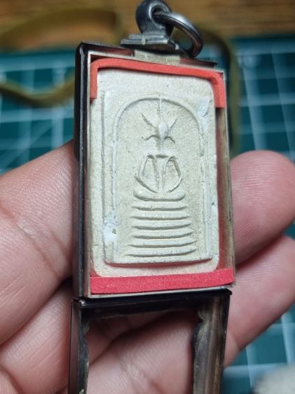 สมเด็จวัดเกศไชโย พิมพ์6ชั้น อกตลอด สภาพเนื้อจัดพิมพ์ทรงสวย รูปที่ 3