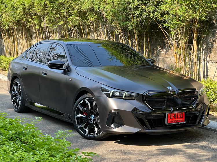 BMW I5 2025 M60 xDrive Sedan ไฟฟ้า ไม่ติดแก๊ส เกียร์อัตโนมัติ เทา