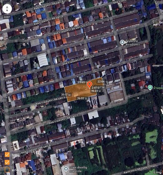 ขายด่วนที่ดิน 2 ไร่ 93 ตรว ติดถนนสาธารณะ ซ.รามอินทรา46 แยก5 บางกะปิ กรุงเทพมหานคร  รูปที่ 2