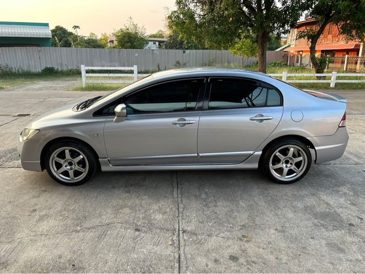 Honda Civic 2007 1.8 E i-VTEC Sedan เบนซิน ไม่ติดแก๊ส เกียร์อัตโนมัติ บรอนซ์เงิน รูปที่ 4