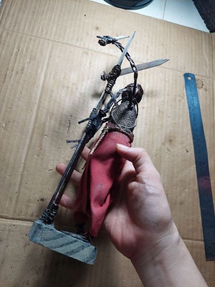 เครื่องรางหุ่นพยนต์อาจารย์ลอยอยุธยาสูง 10 นิ้ว รูปที่ 5