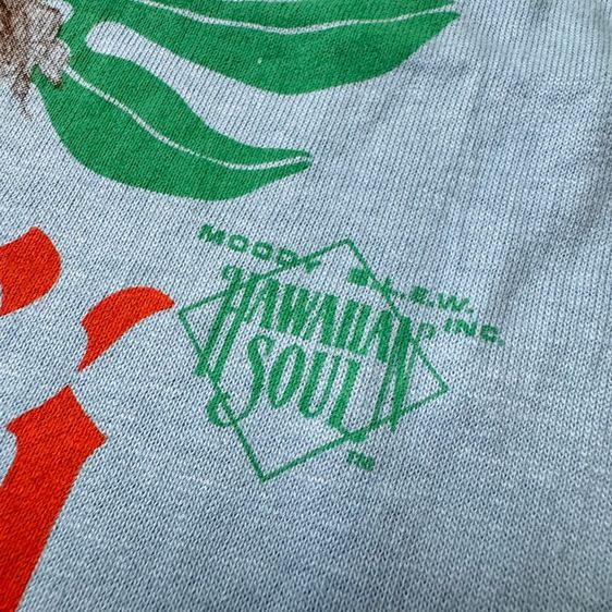 เสื้อยืด 80s Hawaiian Soul Size M รูปที่ 4