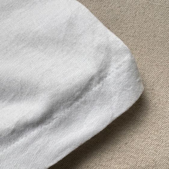 เสื้อยืด 80s ผ้าบาง สกรีนยาง Size XL รูปที่ 6