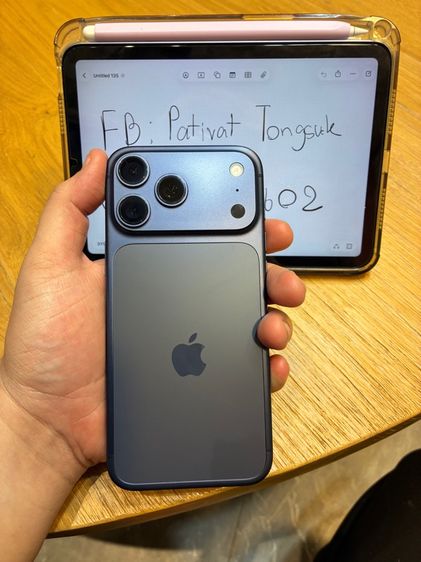 iPhone 17 pro max 512gb deep blue รูปที่ 3