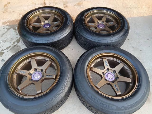 ล้อTE37 ขอบ18 พร้อมยาง รูปที่ 17