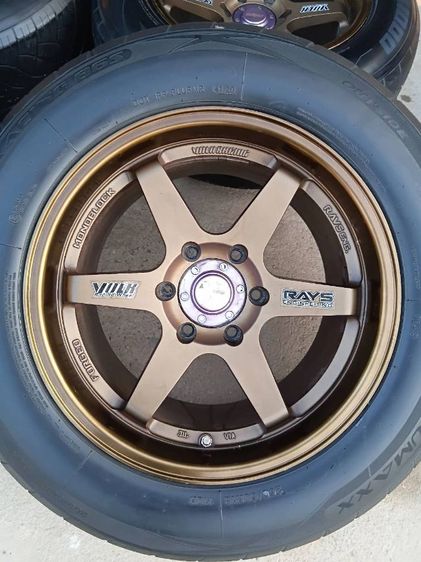 ล้อTE37 ขอบ18 พร้อมยาง รูปที่ 6