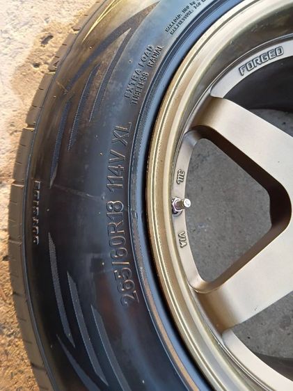 ล้อTE37 ขอบ18 พร้อมยาง รูปที่ 18