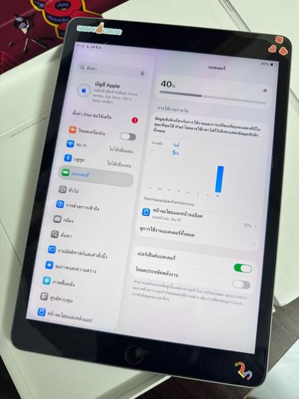 Ipad Gen9⚽️✨(2021) 64gb ศูนย์ไทยไม่เคยซ่อม ไอแพตเจน9 รูปที่ 2