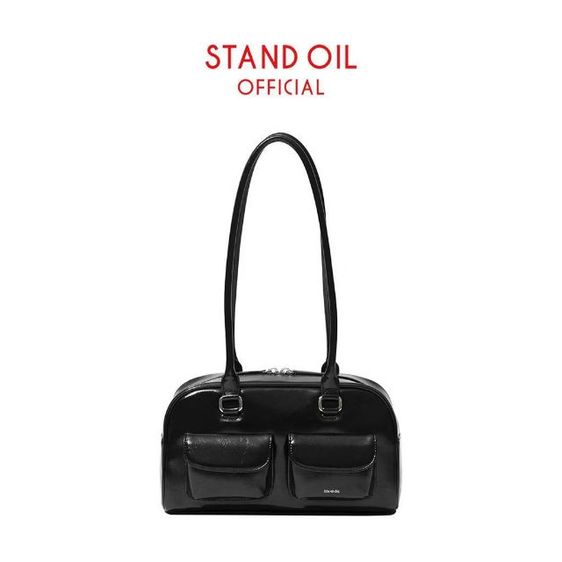 หญิง ดำ หนังเทียม อื่นๆ กระเป๋าสะพายไหล่ Chubby Bag - Stand Oil แท้