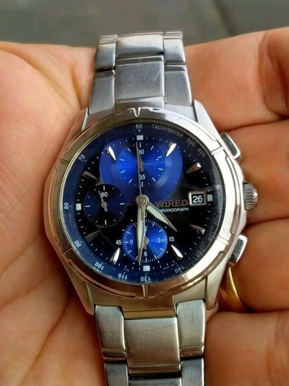 น้ำเงิน อื่นๆ นาฬิกา Wire by Seiko ถ่าน
สภาพดี เดินดี ใช้งานปกติ