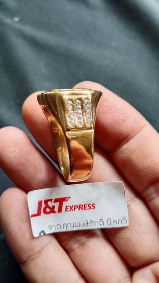 พ่อโสธร18kตอกใต้ท้องแหวนเป็นพระพุทธรูปคู่บ้านเมืองมาช้านานใครไปขอพรต่างประสบความสำเร็จสมหวังกันทุกประการ รูปที่ 4