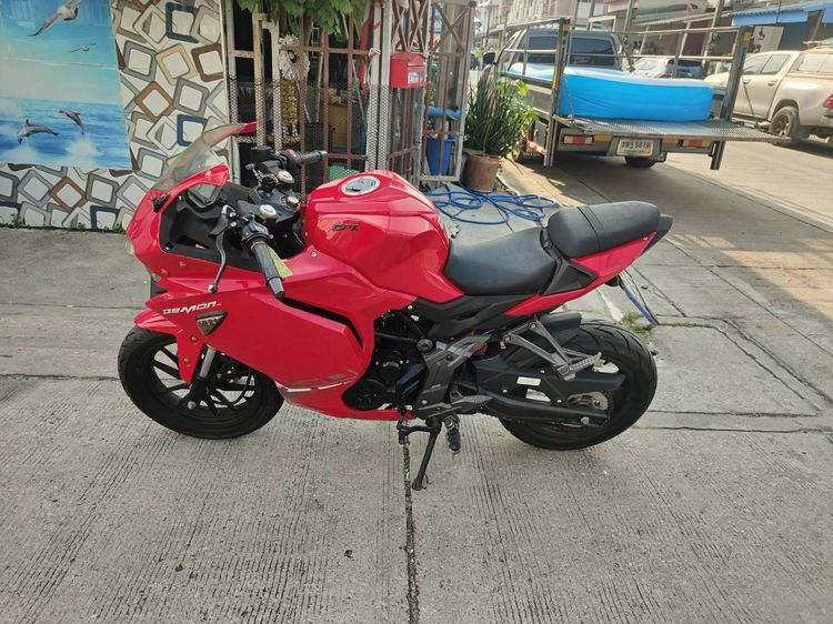 🛵ยังไงก็ขาย DEMON150 ปี 62 เครื่องดี สีสวย สตาร์ทมือ รถบ้านพร้อมใช้งาน เปลี่ยนน้ำมันเครื่องฟรี ส่งฟรี30กิโล รูปที่ 2