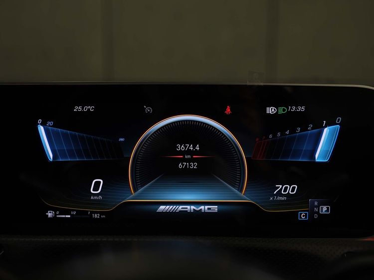 Mercedes-Benz CLA-Class 2022 CLA35 Sedan เบนซิน ไม่ติดแก๊ส เกียร์อัตโนมัติ ดำ รูปที่ 4