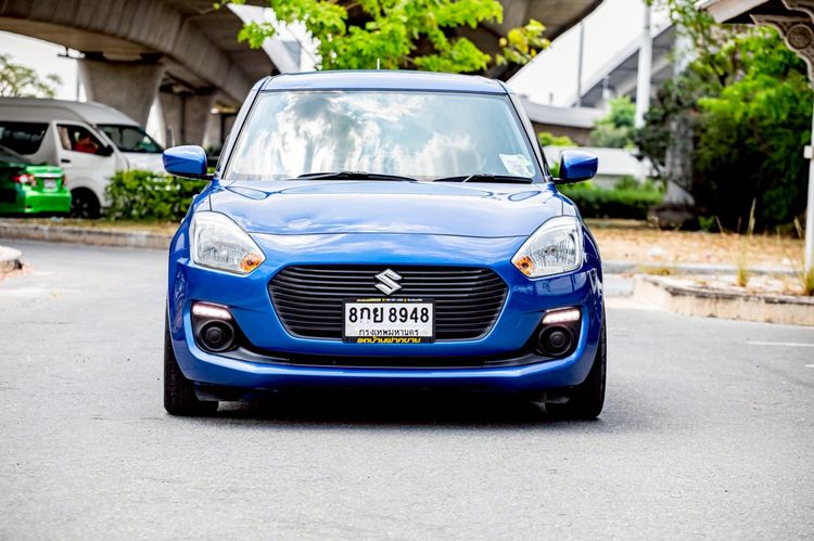 Suzuki Swift 2019 1.2 GL Sedan เบนซิน เกียร์อัตโนมัติ น้ำเงิน รูปที่ 2