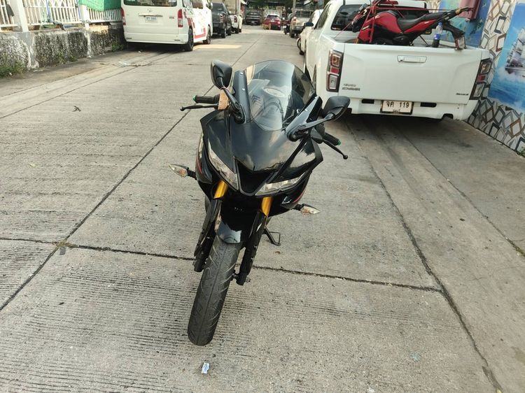 🛵ยังไงก็ขาย R15 ปี 62 เครื่องดี สีสวย สตาร์ทมือ เล่มชุดโอนครบ+เปลี่ยนถ่ายน้ำมันเครื่องฟรี ส่งฟรี30 ก.ม รูปที่ 4