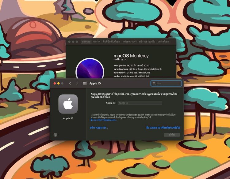 iMac 27-inch Retina 5K Late 2015 Ram24GB SSD480GB รูปที่ 11