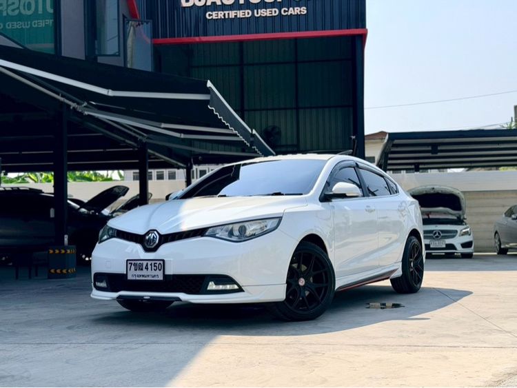 MG MG5 2017 1.5 X Sedan เบนซิน ไม่ติดแก๊ส เกียร์อัตโนมัติ ขาว รูปที่ 2