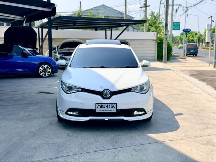 MG MG5 2017 1.5 X Sedan เบนซิน ไม่ติดแก๊ส เกียร์อัตโนมัติ ขาว รูปที่ 3