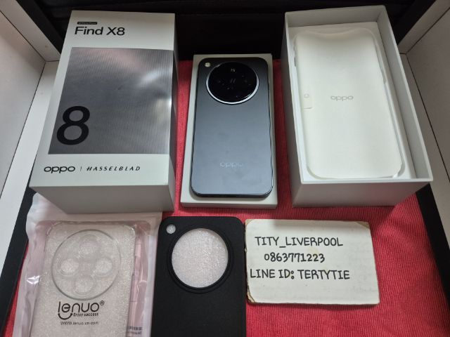 512 GB ขาย Oppo Find X8 5G สี Space Black เครื่องศูนย์ไทย 