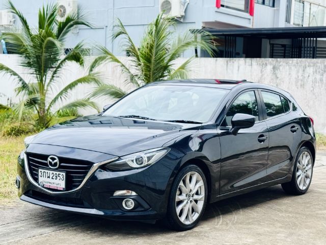 Mazda Mazda3 2014 2.0 S Sports Sedan เบนซิน ไม่ติดแก๊ส เกียร์อัตโนมัติ ดำ รูปที่ 2