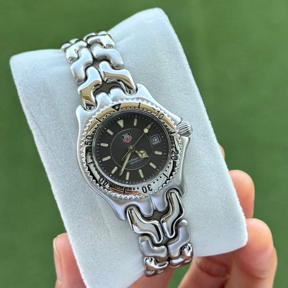 Tag Heuer ก้างปลา ไซส์เลดี้ หน้าเทาวงแหวน รูปที่ 9