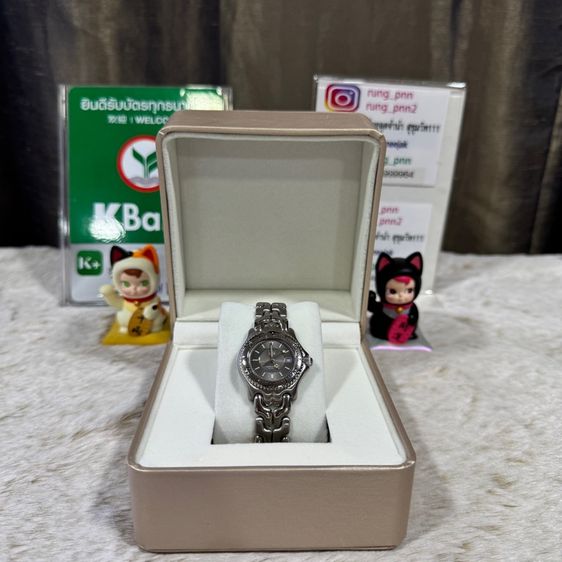 Tag Heuer ก้างปลา ไซส์เลดี้ หน้าเทาวงแหวน รูปที่ 16