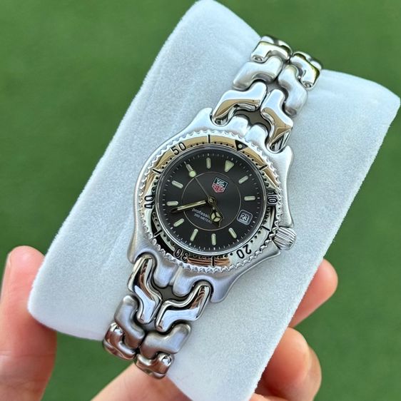 Tag Heuer ก้างปลา ไซส์เลดี้ หน้าเทาวงแหวน