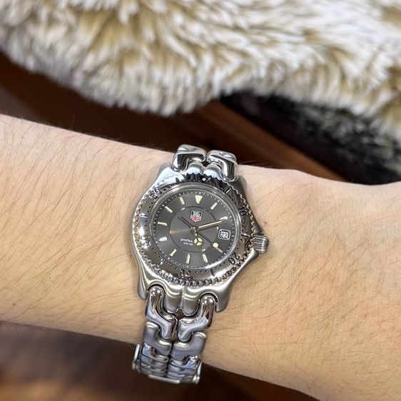 Tag Heuer ก้างปลา ไซส์เลดี้ หน้าเทาวงแหวน รูปที่ 10