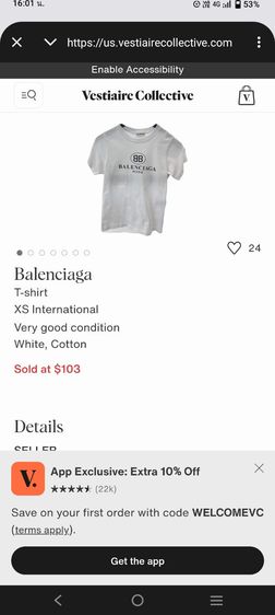 เสื้อยืด Balenciaga Mood  รูปที่ 5