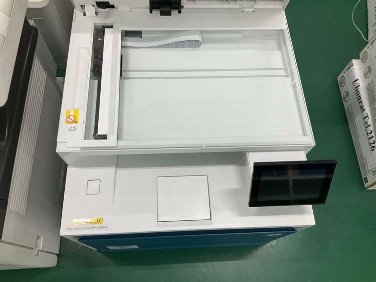 เครื่องปริ้นเตอร์ HP Color LaserJet Pro MFP 4303fdw สภาพดีมาก รูปที่ 3