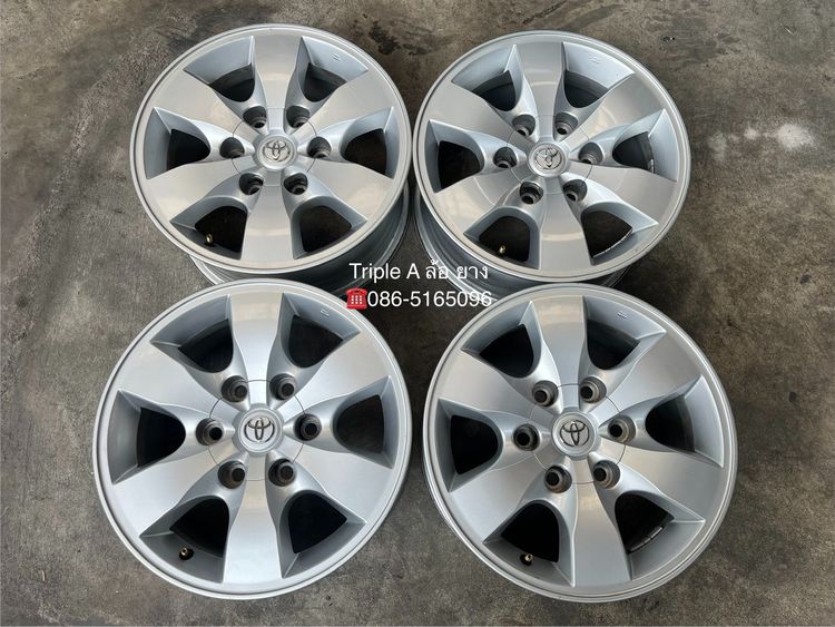 ✨ล้อแม็ก 6รู139✨Toyota Vigo ขอบ 16💖สภาพสวย💖 รูปที่ 7