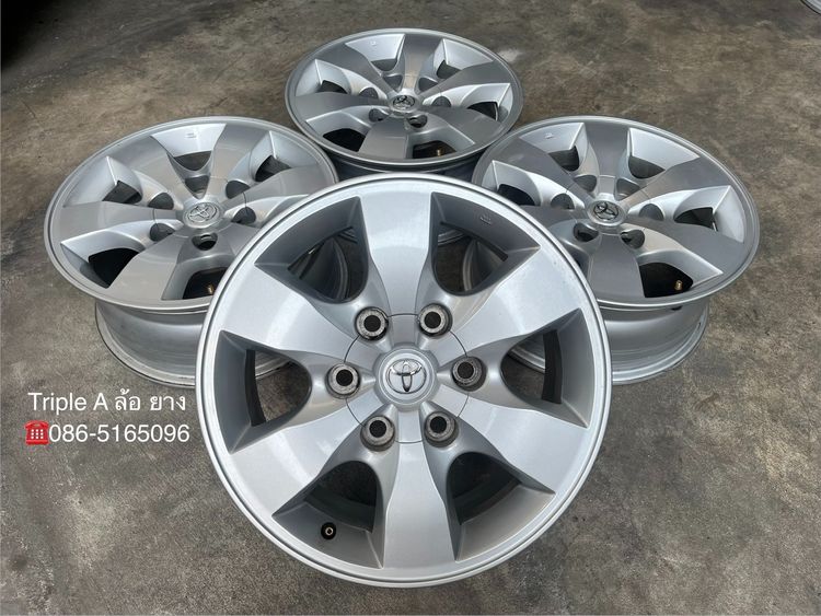 อื่นๆ อะลูมิเนียมอัลลอย 16" ✨ล้อแม็ก 6รู139✨Toyota Vigo ขอบ 16💖สภาพสวย💖