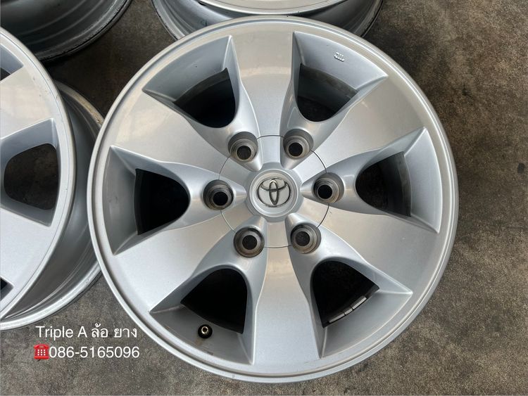 ✨ล้อแม็ก 6รู139✨Toyota Vigo ขอบ 16💖สภาพสวย💖 รูปที่ 3
