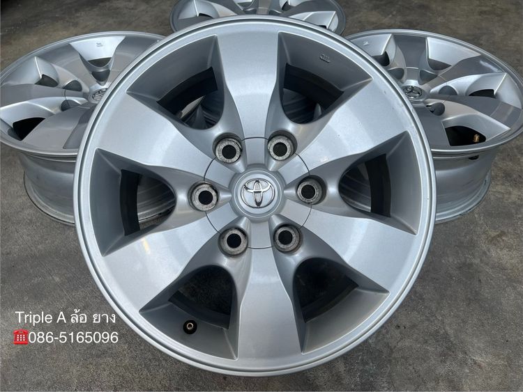 ✨ล้อแม็ก 6รู139✨Toyota Vigo ขอบ 16💖สภาพสวย💖 รูปที่ 2