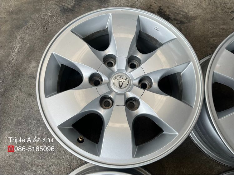 ✨ล้อแม็ก 6รู139✨Toyota Vigo ขอบ 16💖สภาพสวย💖 รูปที่ 4