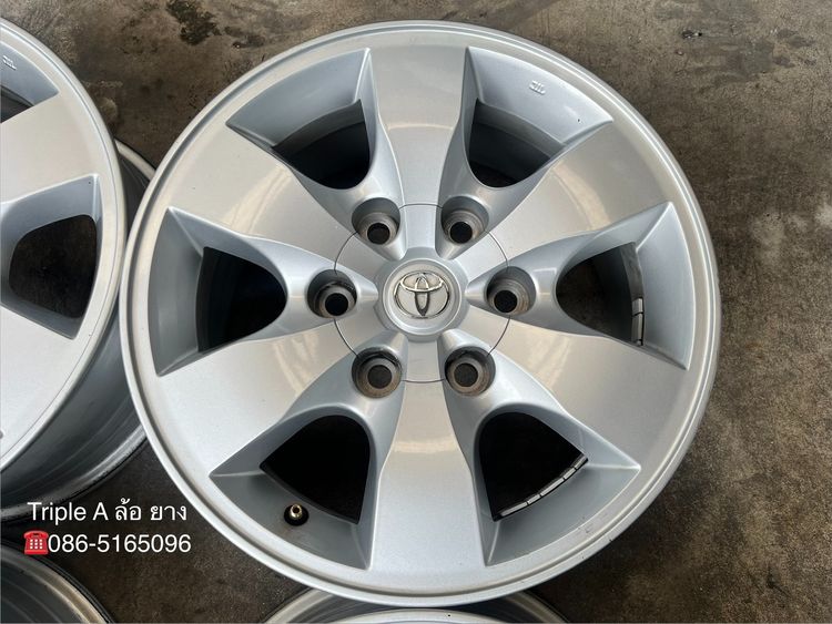 ✨ล้อแม็ก 6รู139✨Toyota Vigo ขอบ 16💖สภาพสวย💖 รูปที่ 5