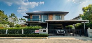 บ้านเดี่ยวหลังมุม ตกแต่งพร้อมอยู่ โครงการ เวนิว โฟลว์ รังสิต