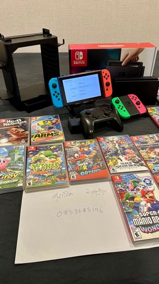 nintendo swtich v.1 พร้อมเกมส์ ขายยกชุด รูปที่ 2