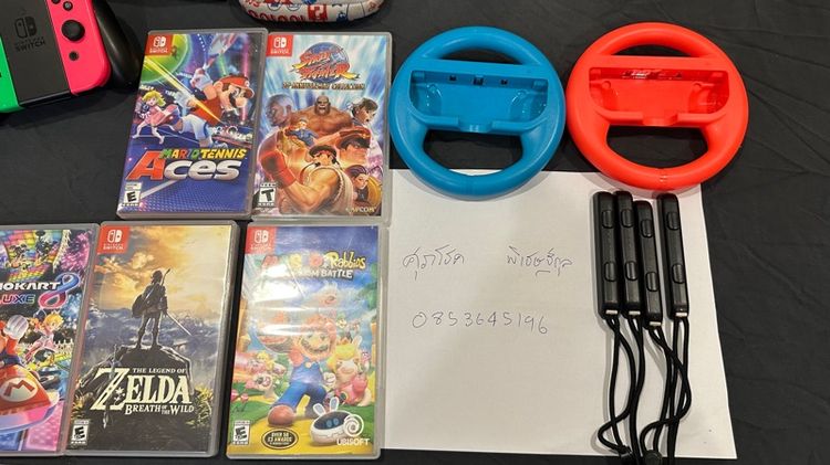 nintendo swtich v.1 พร้อมเกมส์ ขายยกชุด รูปที่ 4