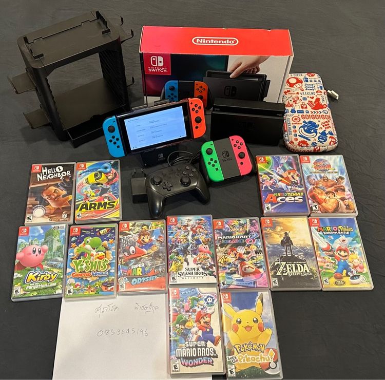 nintendo swtich v.1 พร้อมเกมส์ ขายยกชุด รูปที่ 11