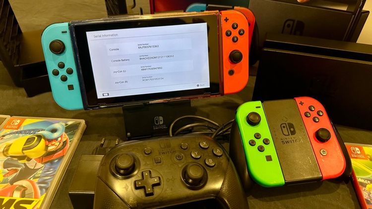 nintendo swtich v.1 พร้อมเกมส์ ขายยกชุด รูปที่ 6
