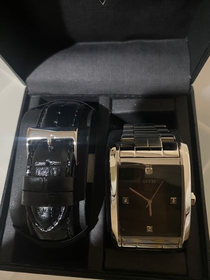 นาฬิกา Guess ของแท้ พร้อมเข็มขัด เซ็ตกล่องครบ สภาพดี รูปที่ 6