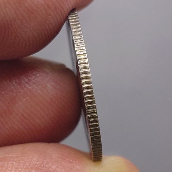 เหรียญเงิน สลึงหนึ่ง พระบรมรูป ร.๕ - ตราแผ่นดิน ร.ศ.127 ผ่านใช้ สภาพดี ปีหายาก รูปที่ 6