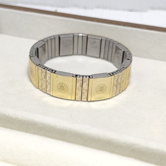 🔖ข้อมือแบรนด์ Sakura แม่เหล็กเพื่อสุขภาพ สีทองสวย งานจากญี่ปุ่น