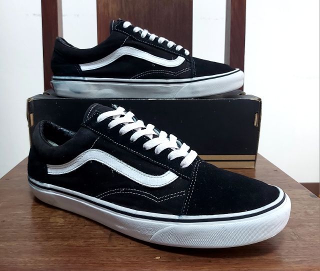ดำ หนังแท้ UK 10.5 | EU 45 1/3 | US 11 อื่นๆ รองเท้าผ้าใบ VANS 29.5 cm
